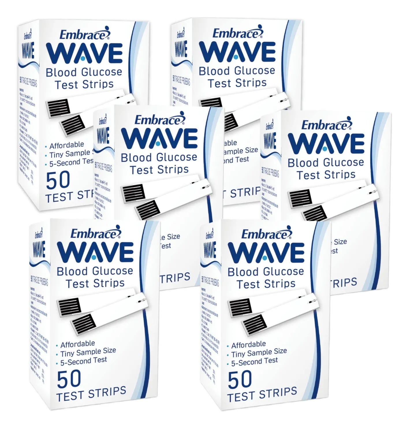 Embrace WAVE Blood Glucose Test Strips