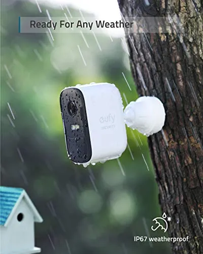 eufy Security eufyCam 2C Wireless Home Security Add-on Camera, Requires HomeBase 2, 180-Day Battery Life, HomeKit Compatibility, 1080p HD, No Monthly Fee