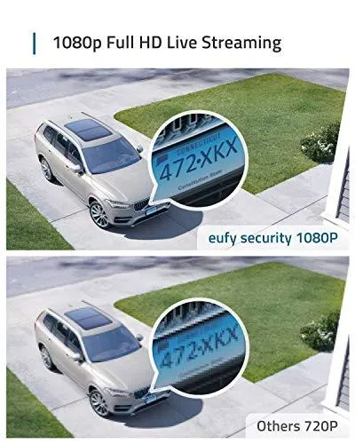 eufy Security eufyCam 2C Wireless Home Security Add-on Camera, Requires HomeBase 2, 180-Day Battery Life, HomeKit Compatibility, 1080p HD, No Monthly Fee
