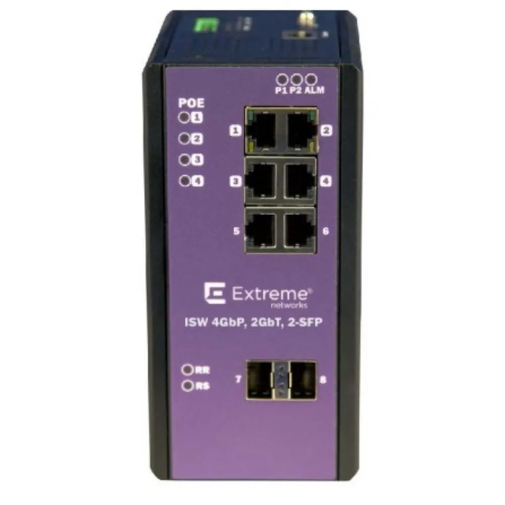 Extreme Networks Inc 16803 4-Port PoE  Gigabit 2-Port SFP Operating Temperature