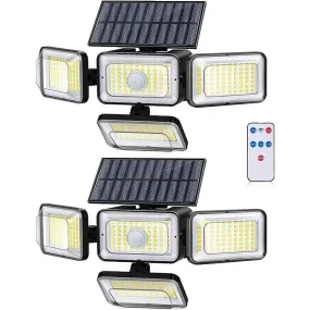 Flood Wall Lights Outside – Solar Powered Outdoor Yard Lighting