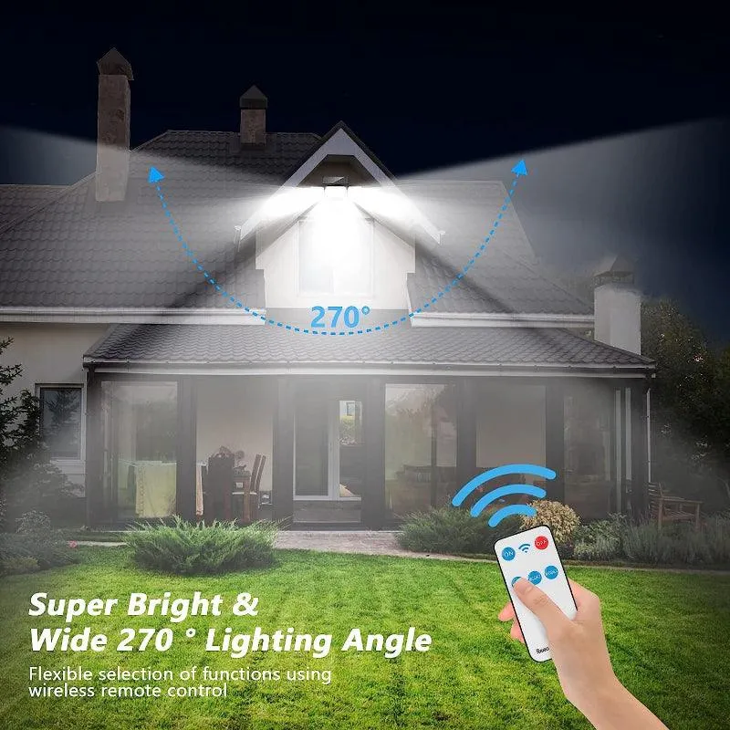Flood Wall Lights Outside – Solar Powered Outdoor Yard Lighting