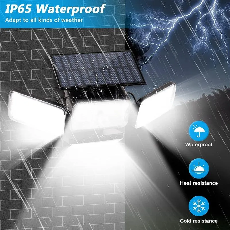 Flood Wall Lights Outside – Solar Powered Outdoor Yard Lighting