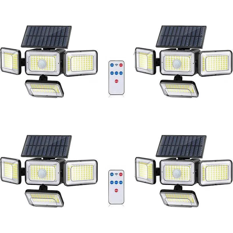 Flood Wall Lights Outside – Solar Powered Outdoor Yard Lighting