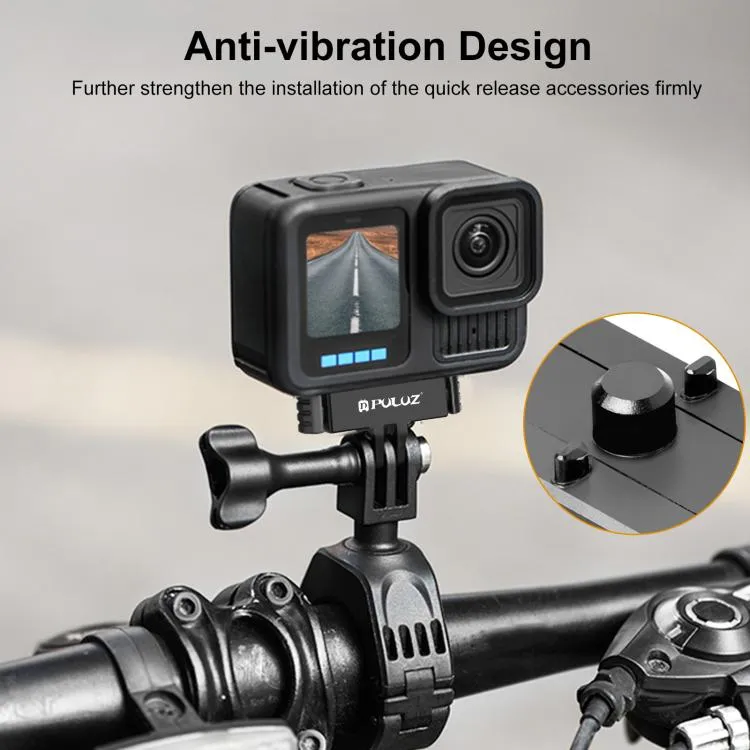 For GoPro HERO13 Black  PULUZ Magnetic Quick Release Base Mount