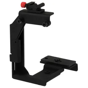Fotodiox Compact Digital Video (DV) Rotating Light / Flash-Flip Camera Bracket - For Nikon, Canon, Pentax, Olympus, Sony, Fujifilm, Leica, Minolta, Panasonic