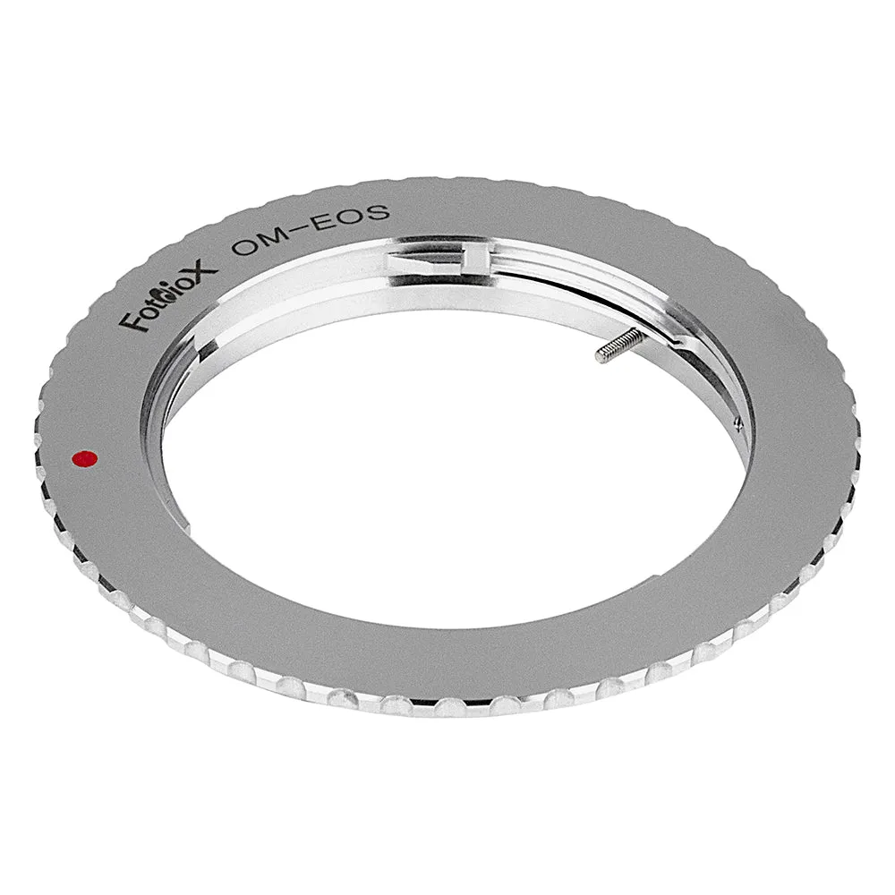 Fotodiox Lens Mount Adapter - Olympus Zuiko (OM) 35mm SLR Lens to Canon EOS (EF, EF-S) Mount SLR Camera Body