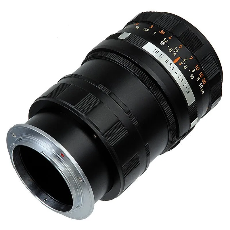 Fotodiox Lens Mount Macro Adapter - M42 Screw Mount SLR Lens to Micro Four Thirds (MFT, M4/3) Mount Mirrorless Camera Body for Variable Close Focus