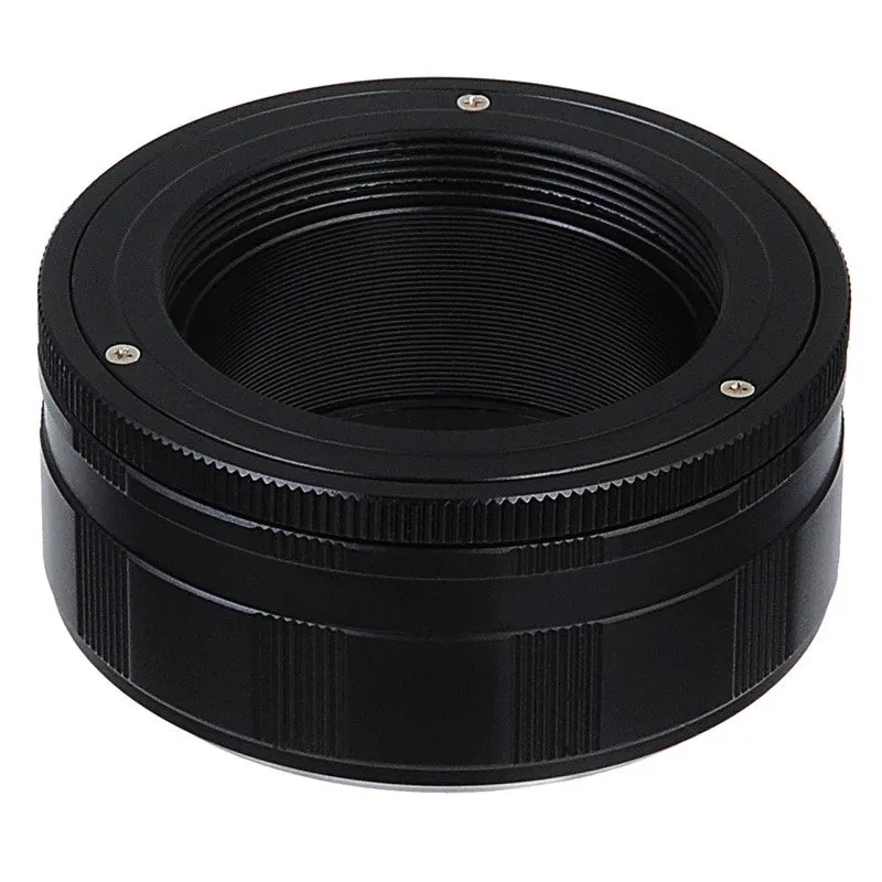 Fotodiox Lens Mount Macro Adapter - M42 Screw Mount SLR Lens to Micro Four Thirds (MFT, M4/3) Mount Mirrorless Camera Body for Variable Close Focus