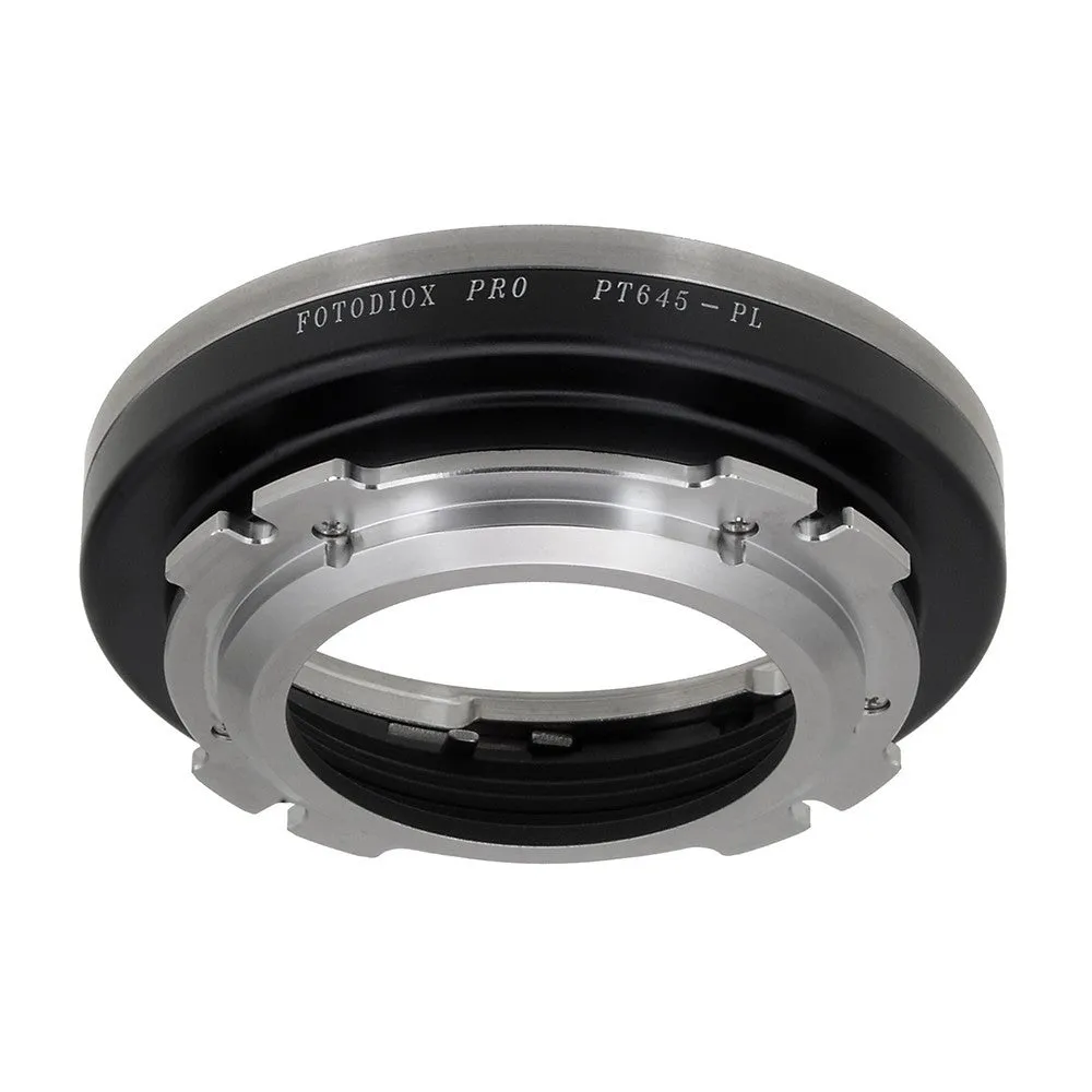 Fotodiox Pro Lens Adapter - Compatible with Pentax 645 (P645) Mount SLR Lenses to Arri PL (Positive Lock) Mount Cameras
