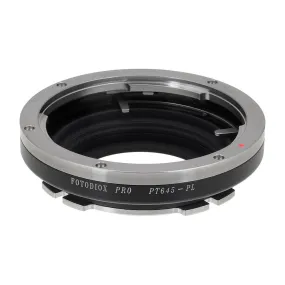 Fotodiox Pro Lens Adapter - Compatible with Pentax 645 (P645) Mount SLR Lenses to Arri PL (Positive Lock) Mount Cameras