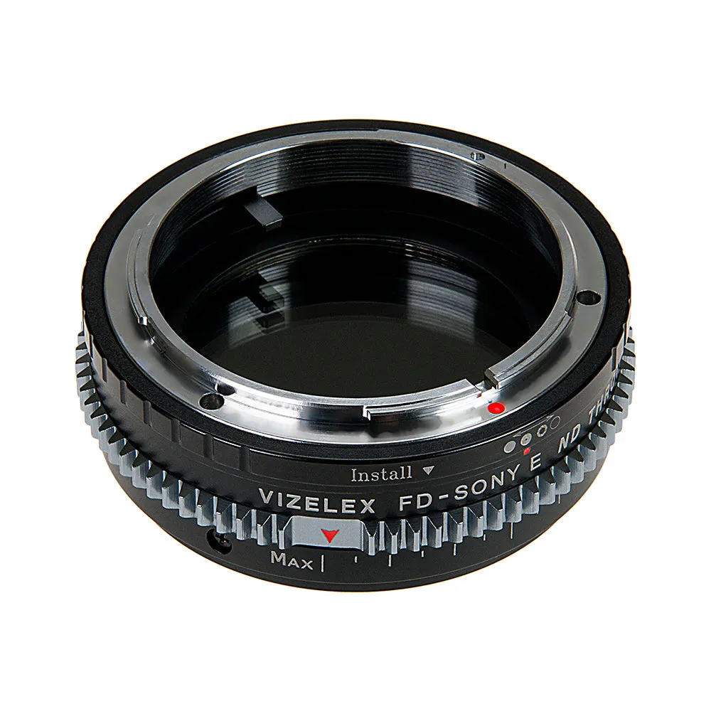 Fotodiox PRO Lens Adapter Field Kit Compatible with Canon FD & FL 35mm SLR Lenses to Sony Alpha E-Mount Mirrorless Cameras Includes Three Premium Grade Adapters - PRO, ND Throttle, and Polar Throttle Kit