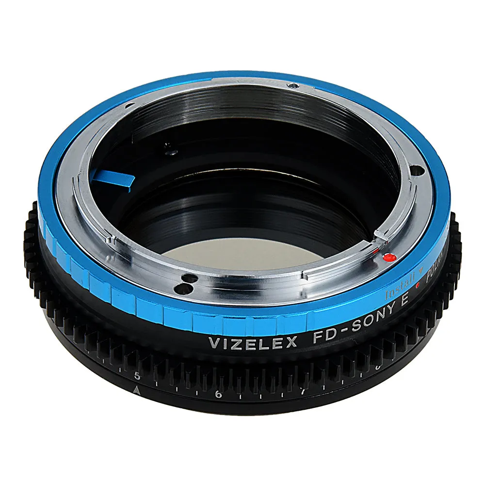 Fotodiox PRO Lens Adapter Field Kit Compatible with Canon FD & FL 35mm SLR Lenses to Sony Alpha E-Mount Mirrorless Cameras Includes Three Premium Grade Adapters - PRO, ND Throttle, and Polar Throttle Kit