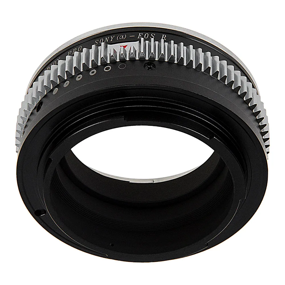 Fotodiox Pro Lens Mount Adapter Compatible with Sony Alpha A-Mount (and Minolta AF) DSLR Lenses to Canon RF (EOS-R) Mount Mirrorless Camera Bodies