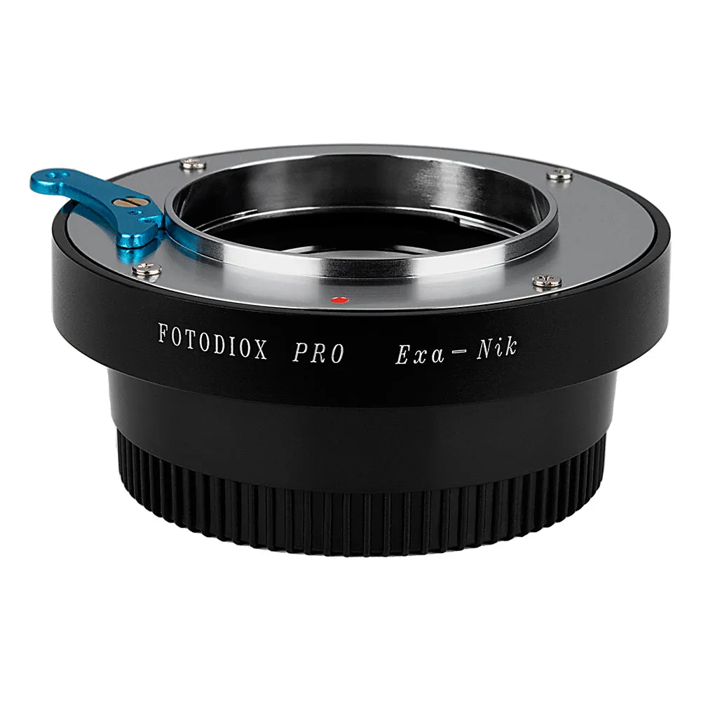 Fotodiox Pro Lens Mount Adapter - Exakta, Auto Topcon SLR Lens to Nikon F Mount SLR Camera Body