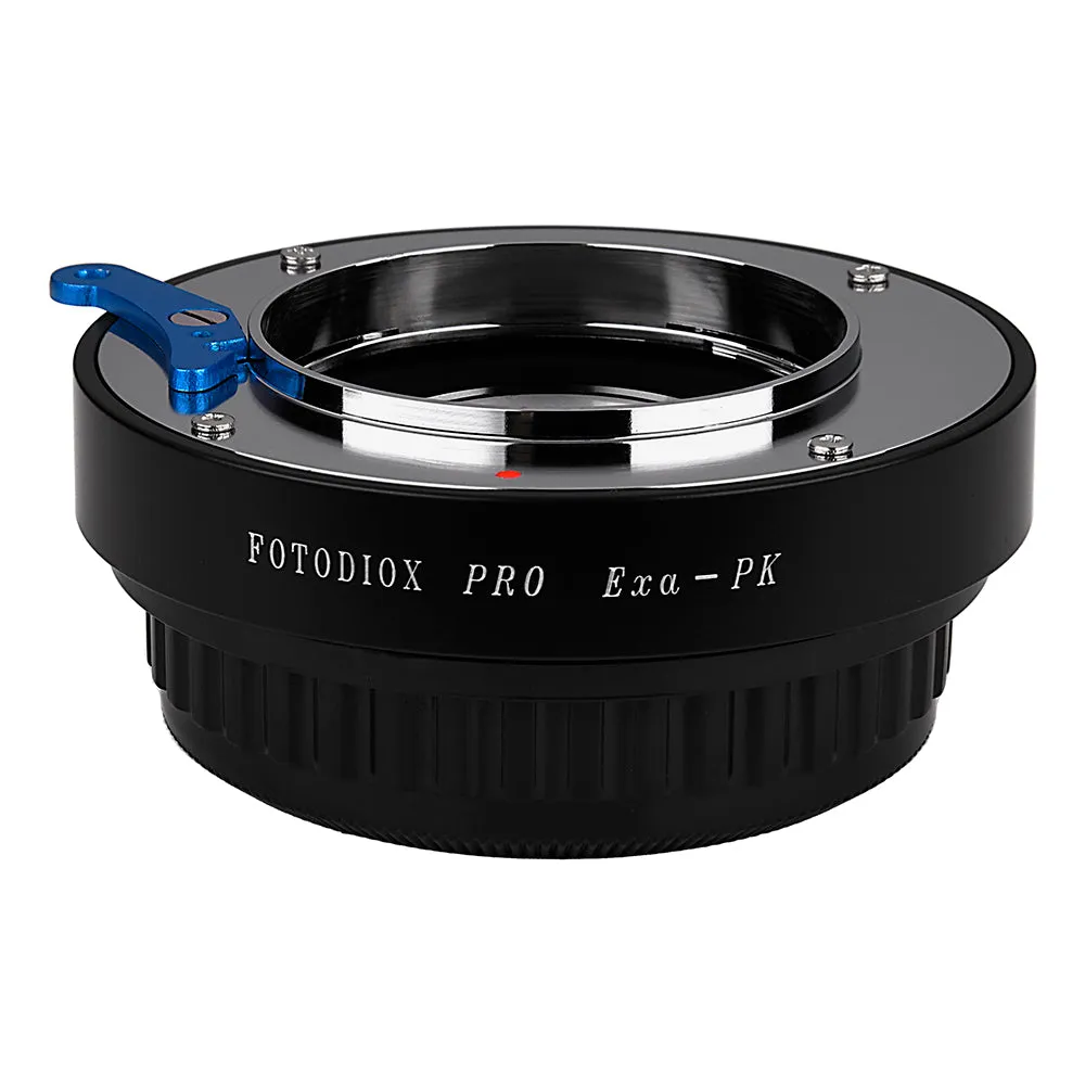 Fotodiox Pro Lens Mount Adapter - Exakta, Auto Topcon SLR Lens to Pentax K (PK) Mount SLR Camera Body