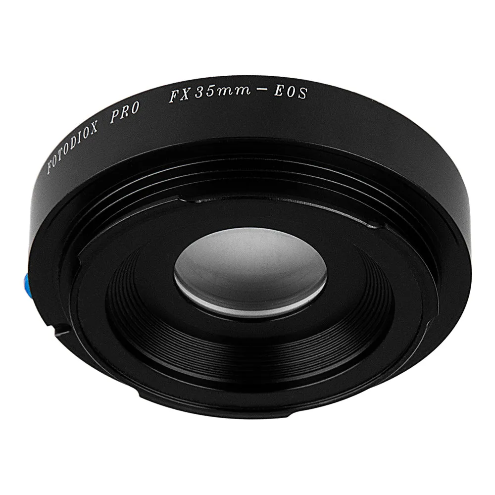 Fotodiox Pro Lens Mount Adapter - Fuji Fujica X-Mount 35mm (FX35) SLR Lens to Canon EOS (EF, EF-S) Mount SLR Camera Body