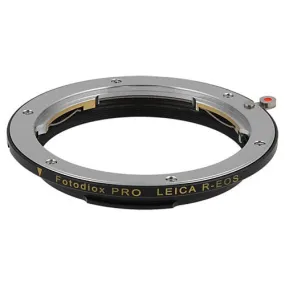 Fotodiox Pro Lens Mount Adapter - Leica R SLR Lens to Canon EOS (EF, EF-S) Mount SLR Camera Body