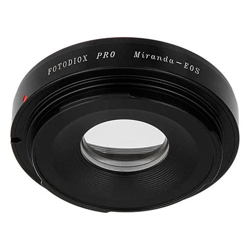 Fotodiox Pro Lens Mount Adapter - Miranda (MIR) SLR Lens to Canon EOS (EF, EF-S) Mount SLR Camera Body