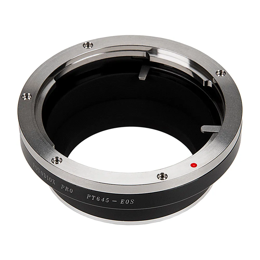 Fotodiox Pro Lens Mount Adapter - Pentax 645 (P645) Mount SLR Lens to Canon EOS (EF, EF-S) Mount SLR Camera Body