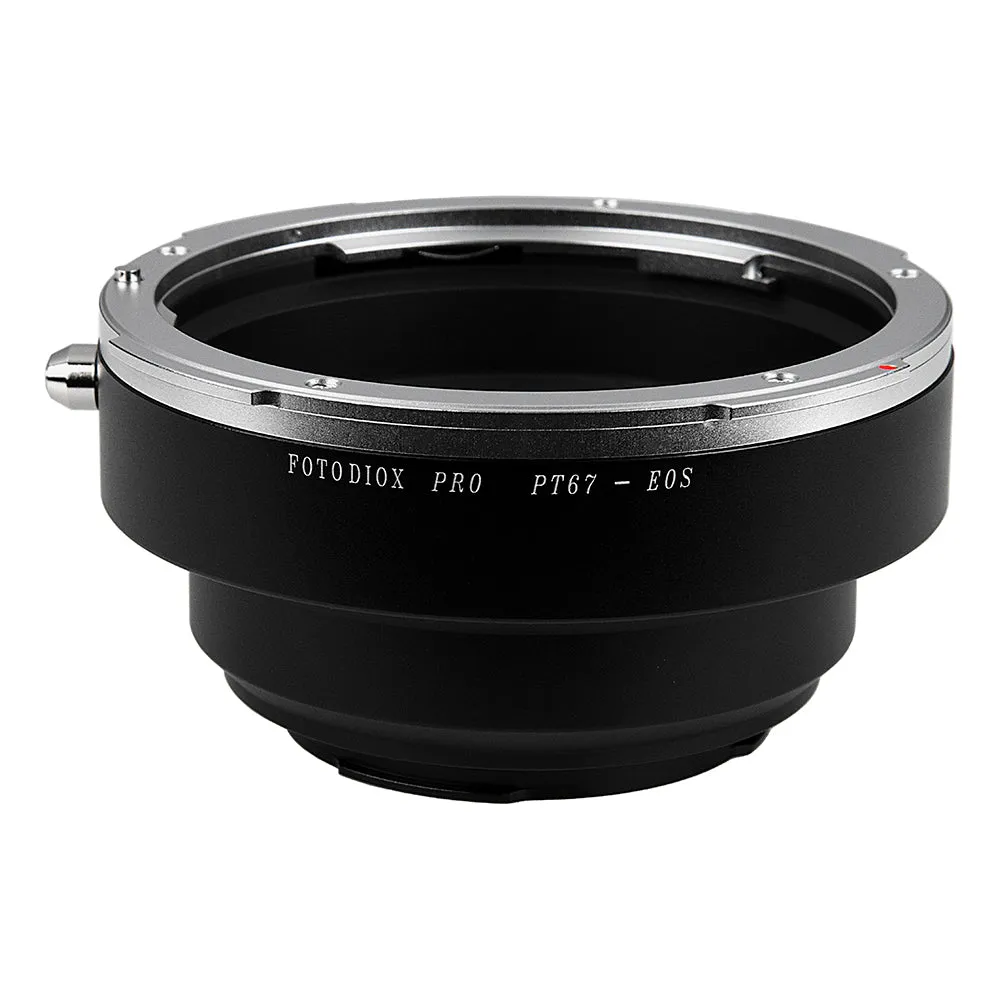 Fotodiox Pro Lens Mount Adapter - Pentax 6x7 (P67, PK67) Mount SLR Lens to Canon EOS (EF, EF-S) Mount SLR Camera Body