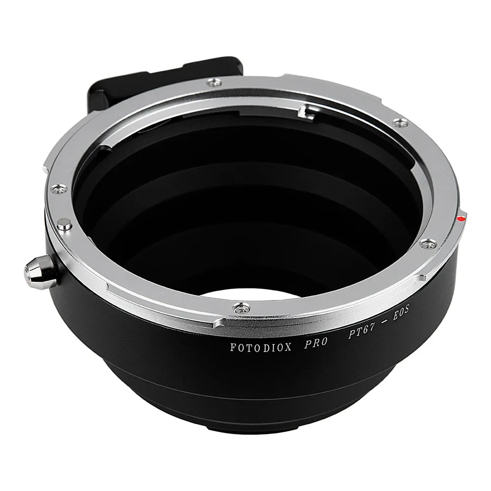 Fotodiox Pro Lens Mount Adapter - Pentax 6x7 (P67, PK67) Mount SLR Lens to Canon EOS (EF, EF-S) Mount SLR Camera Body