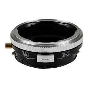 Fotodiox Pro TLT ROKR - Tilt / Shift Lens Mount Adapter for Pentacon 6 (Kiev 66) SLR Lenses to to Nikon F Mount SLR Camera Body