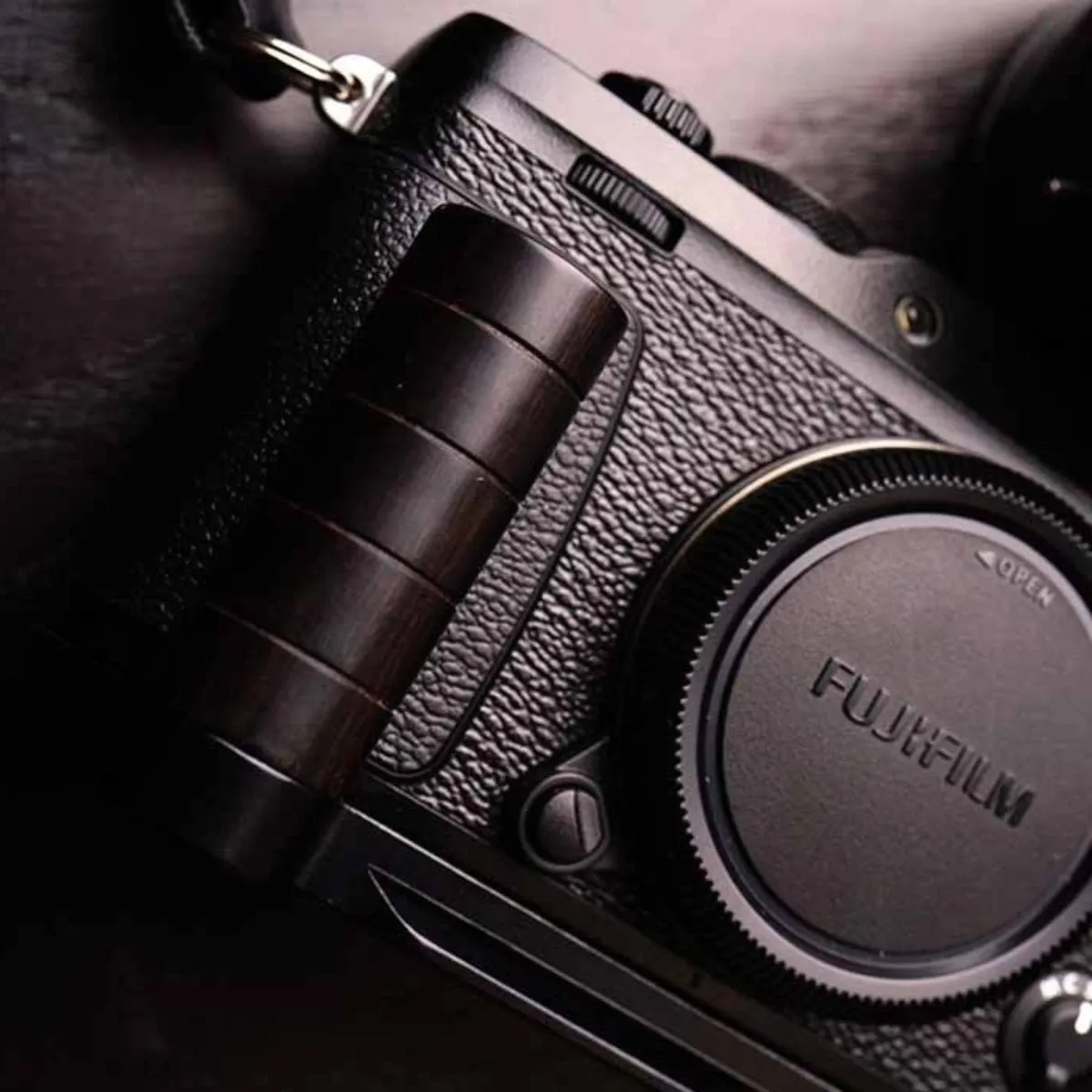 Fuji X-E3 Wooden Hand Grip Rounded (XE3)