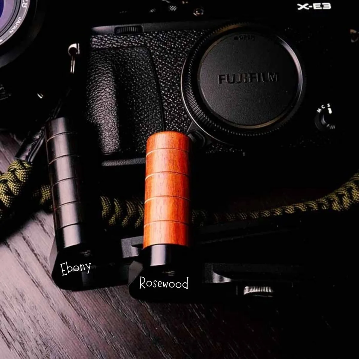 Fuji X-E3 Wooden Hand Grip Rounded (XE3)