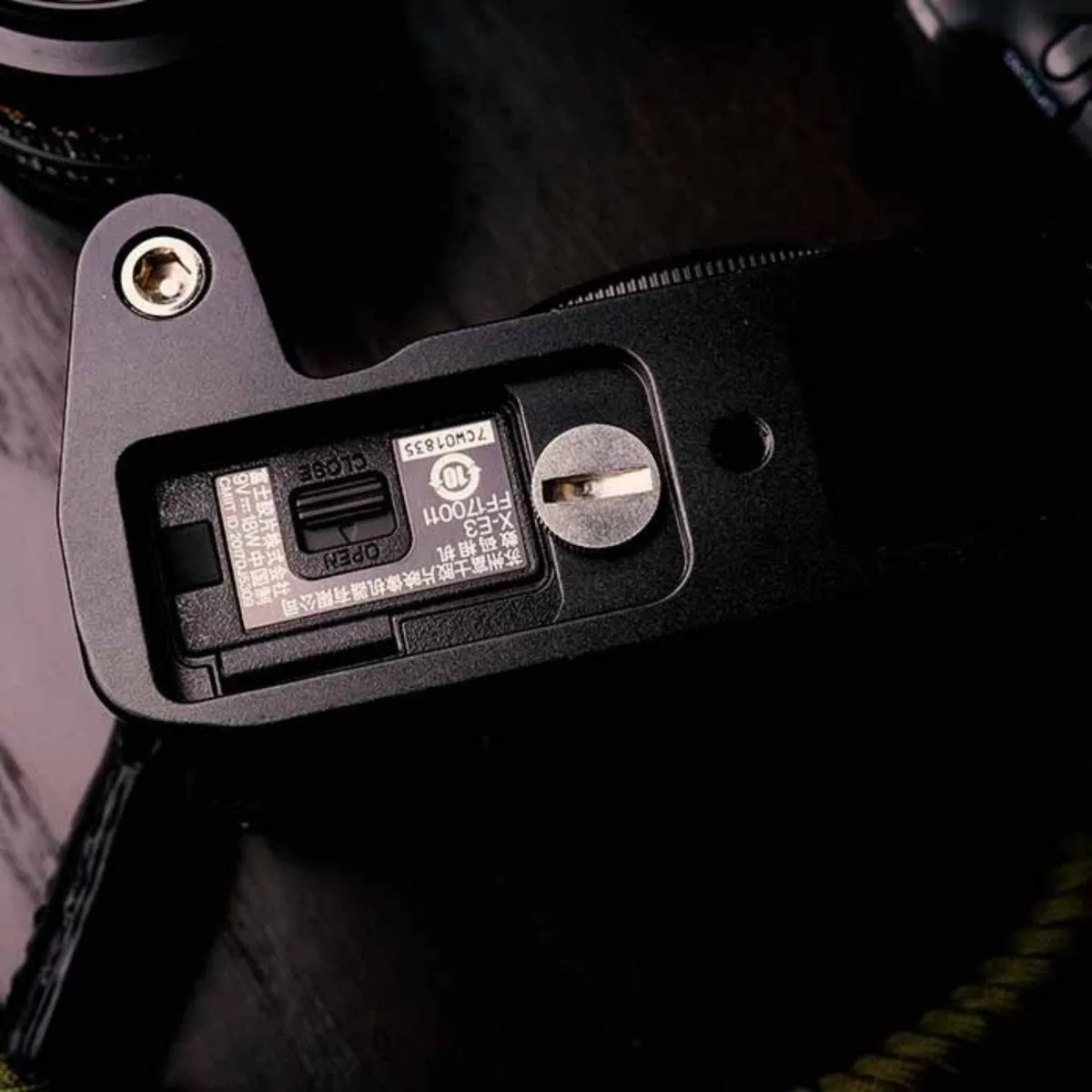 Fuji X-E3 Wooden Hand Grip Rounded (XE3)
