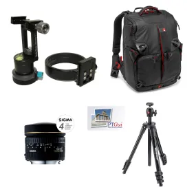 Google Street View Package: Nodal Ninja R20 GTP V2 Sigma 8mm Canon   Lens   Backpack   Tripod