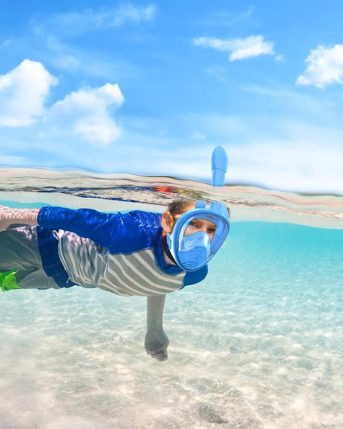 Greatever Kids Snorkel Mask Full Face
