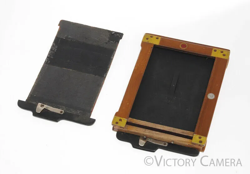 Half Glass Plate Film Holder for View Cameras [Good]