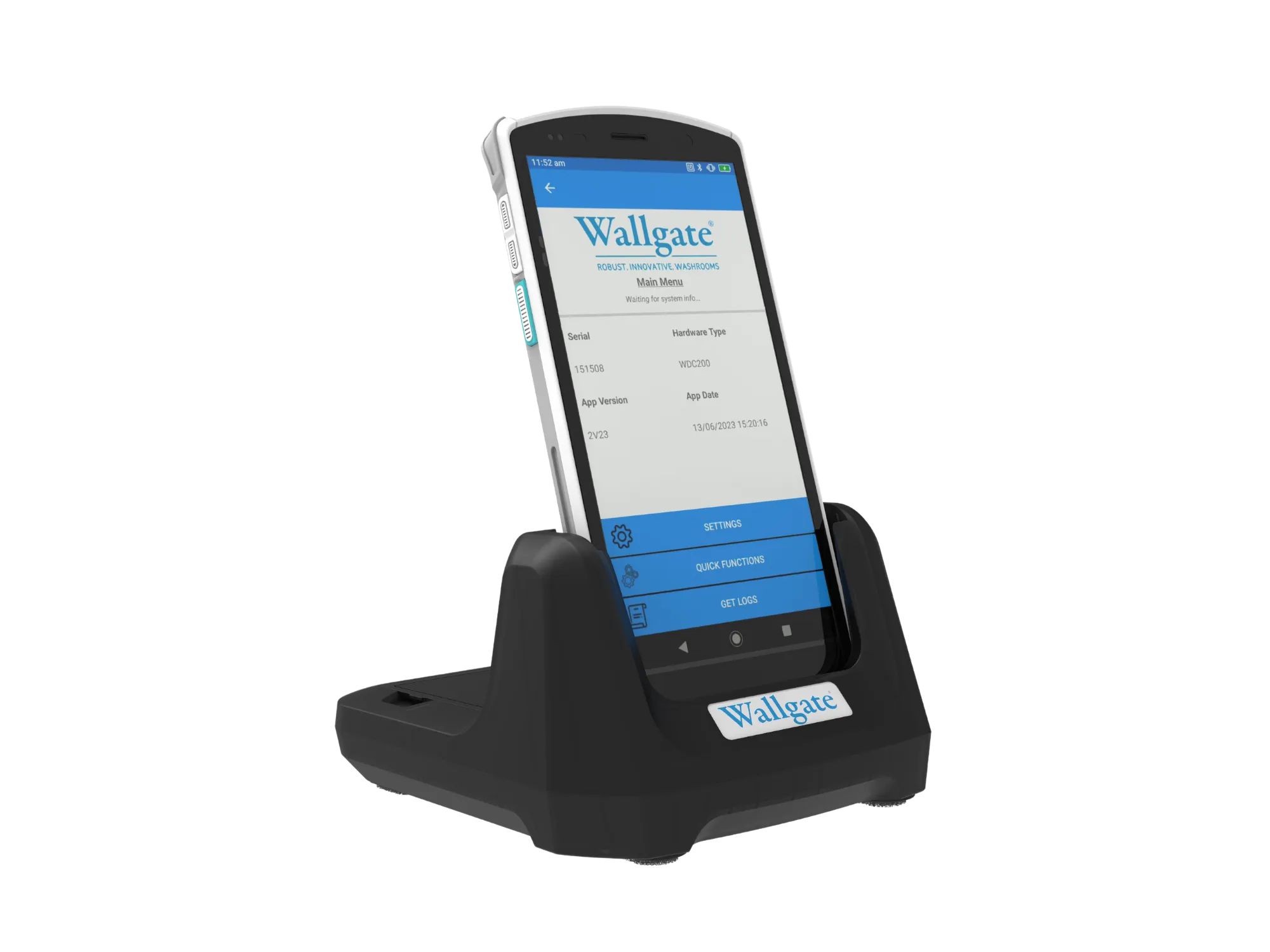 Handheld Bluetooth® Device for WDC-NX Electronic Controllers