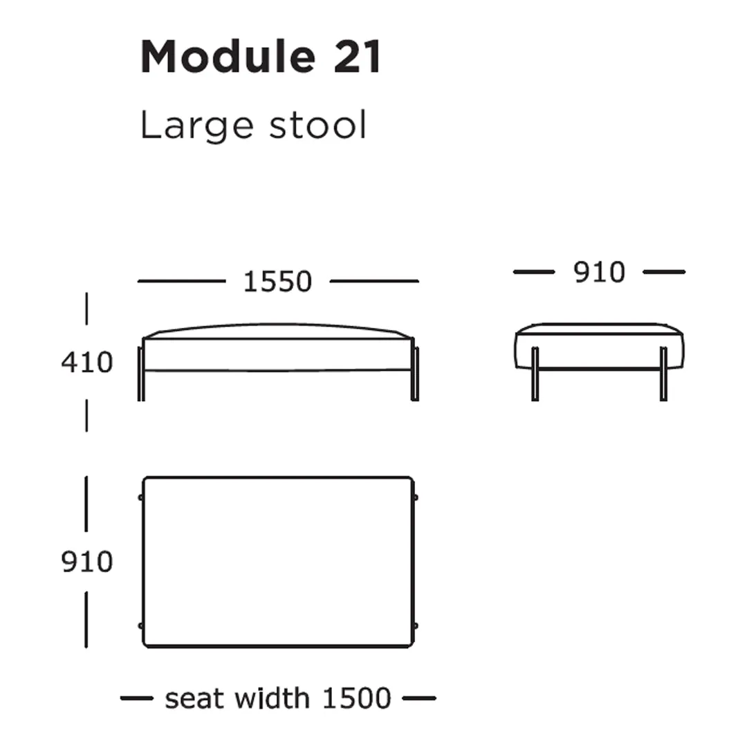 Hang Modular Sofa (Modules 17-21)
