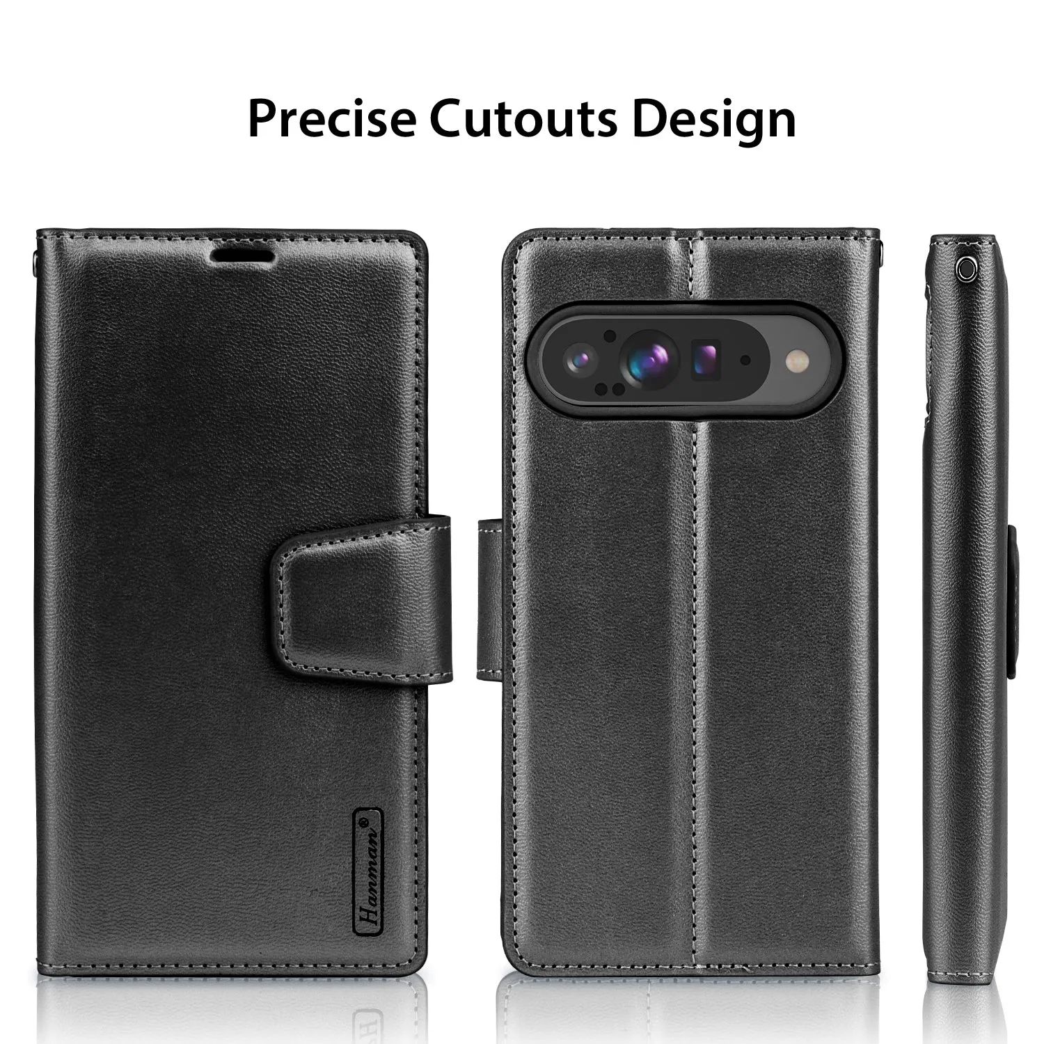 Hanman Google Pixel 9 Pro Leather Case