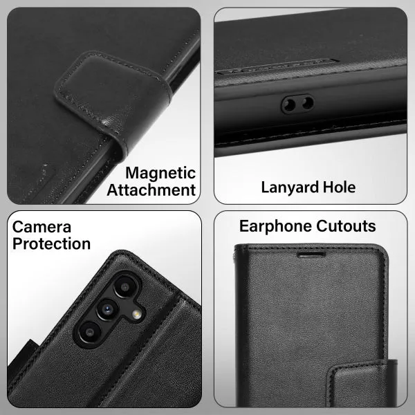 Hanman Samsung Galaxy A05s Leather Case Wallet