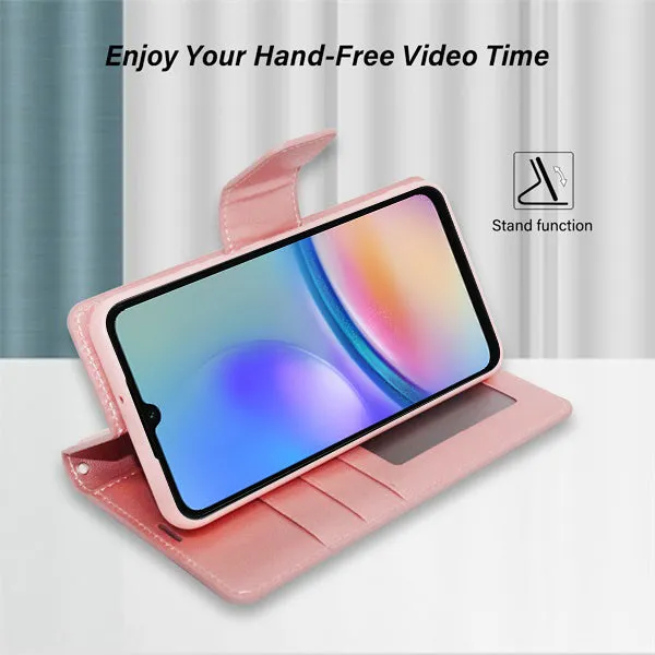 Hanman Samsung Galaxy A05s Leather Case Wallet