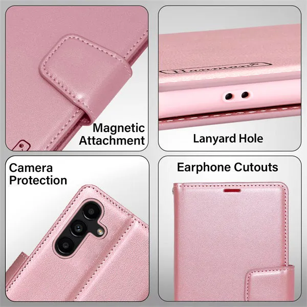 Hanman Samsung Galaxy A05s Leather Case Wallet