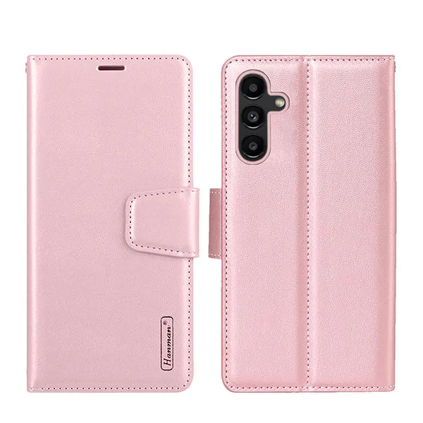 Hanman Samsung Galaxy A05s Leather Case Wallet