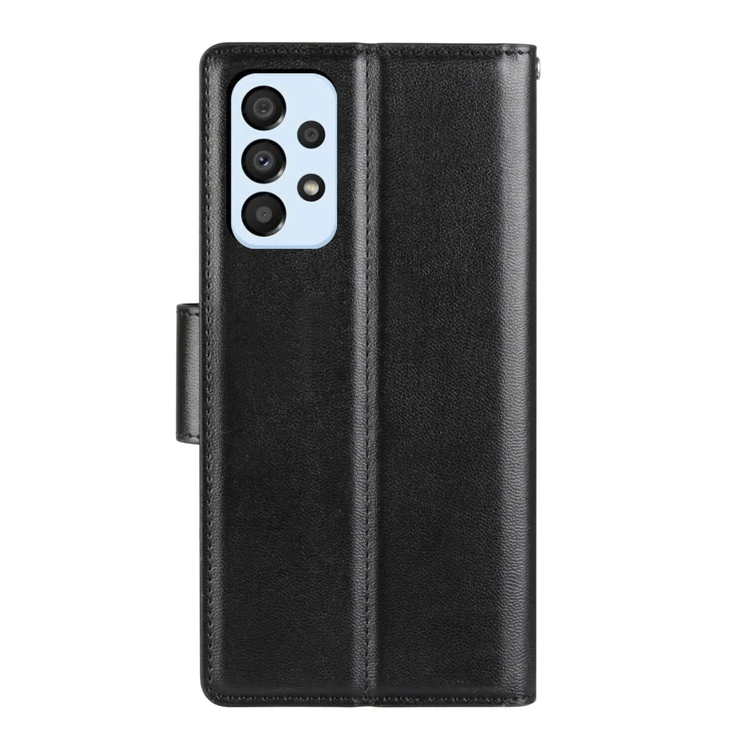 Hanman Samsung Galaxy A53 5G Leather Case Wallet Black