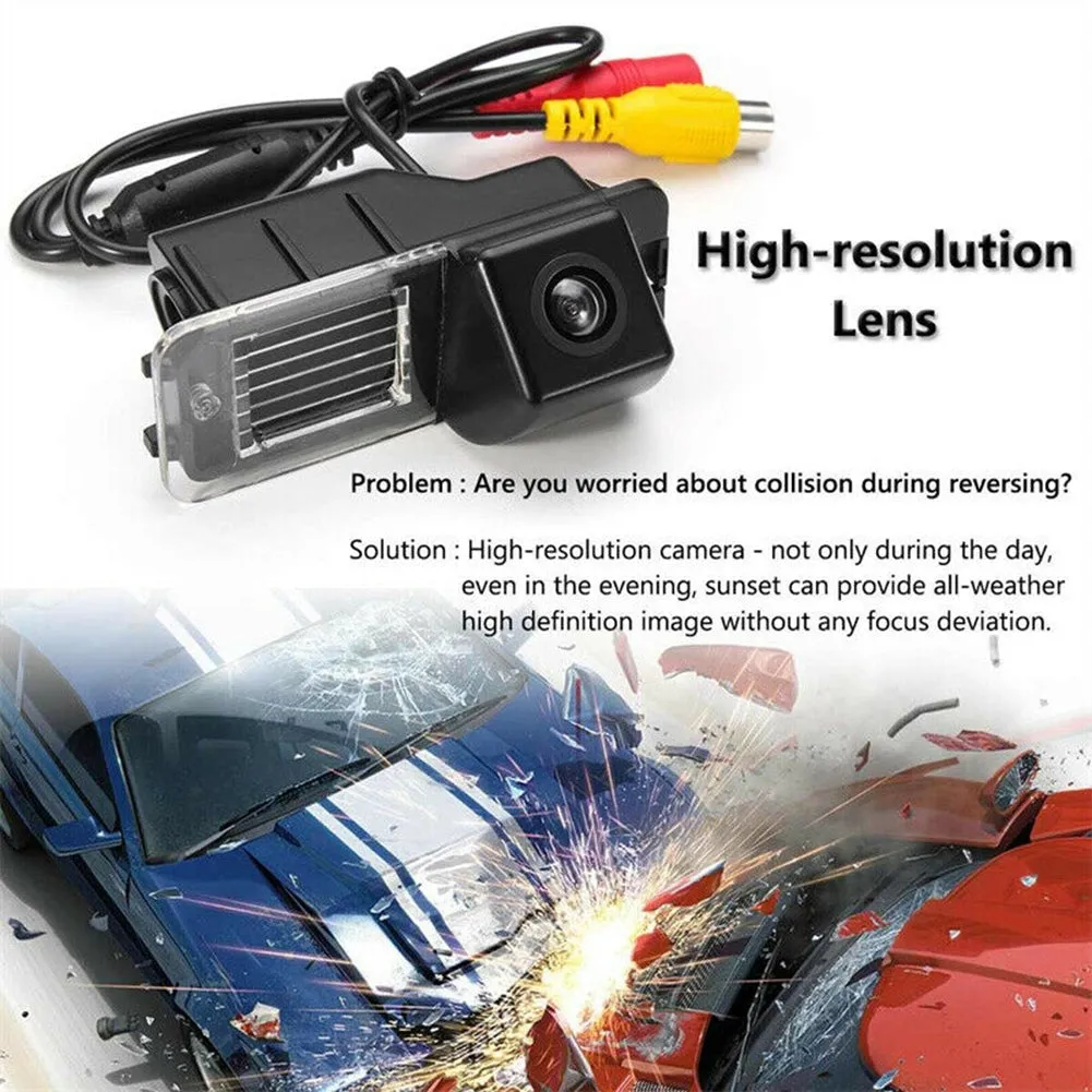 Hd Ccd Wireless Car Rear View Reversing Camera Compatible For