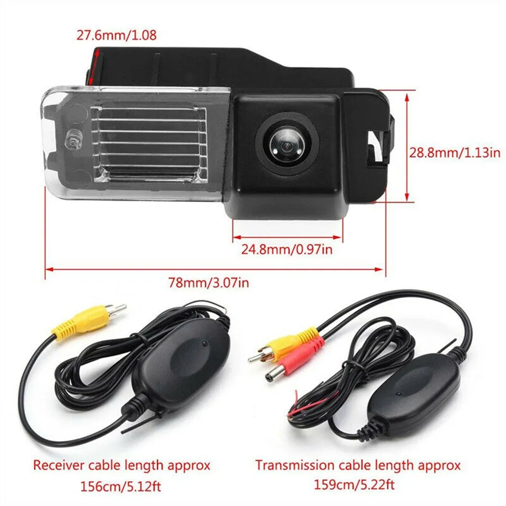 Hd Ccd Wireless Car Rear View Reversing Camera Compatible For