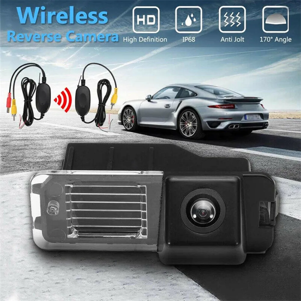 Hd Ccd Wireless Car Rear View Reversing Camera Compatible For