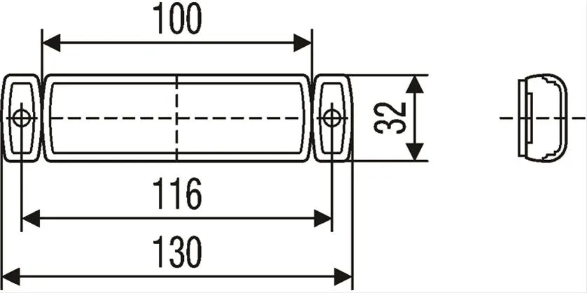 Hella LED Marker Light Assemblies 008645011