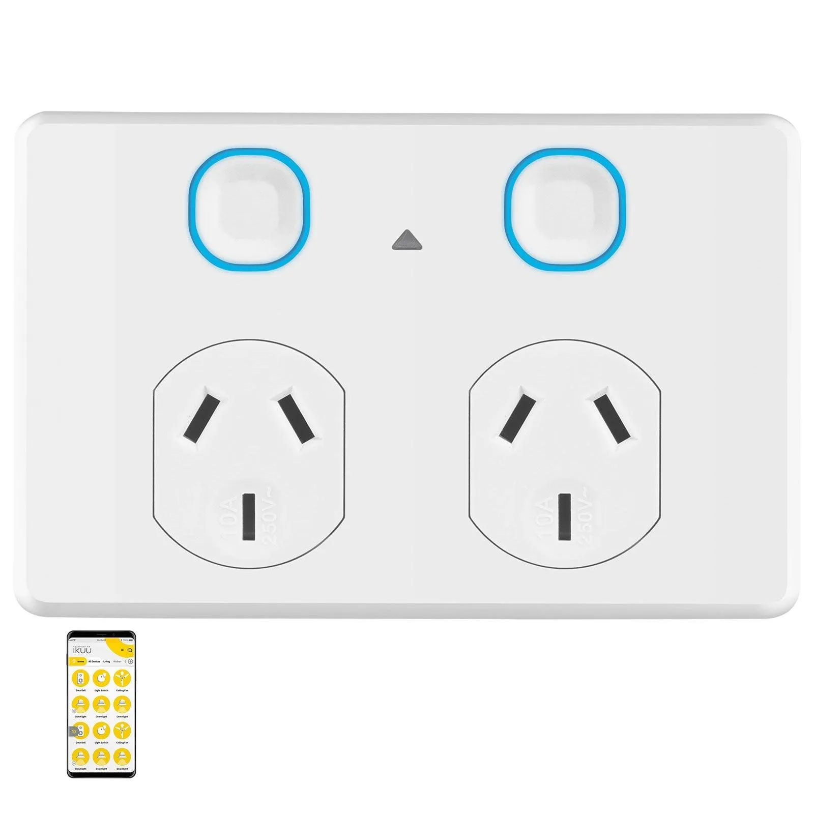 Ikuü Smart Zigbee Double Power Point