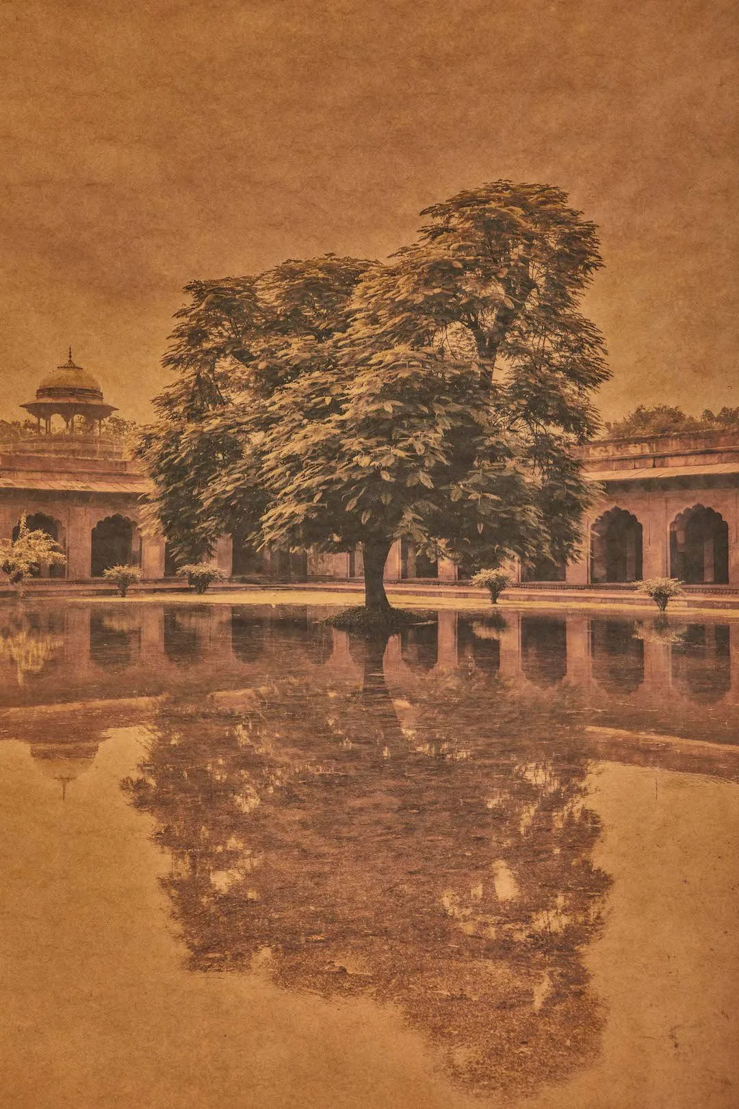 Joslyn Lawrence, Monsoon Mirror, Agra, India
