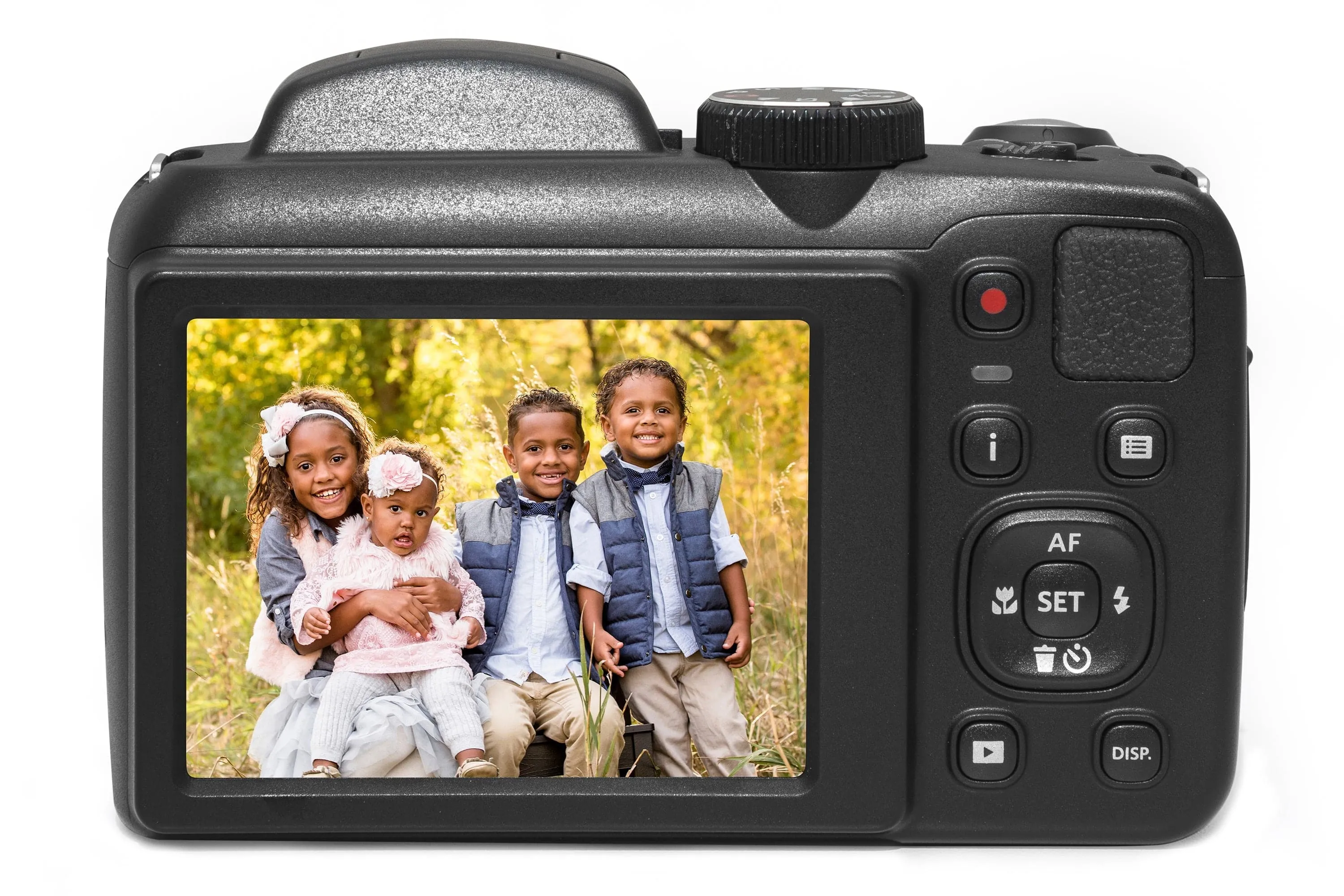 Kodak PIXPRO AZ255 16MP 25x Astro Zoom Bridge Camera – Black