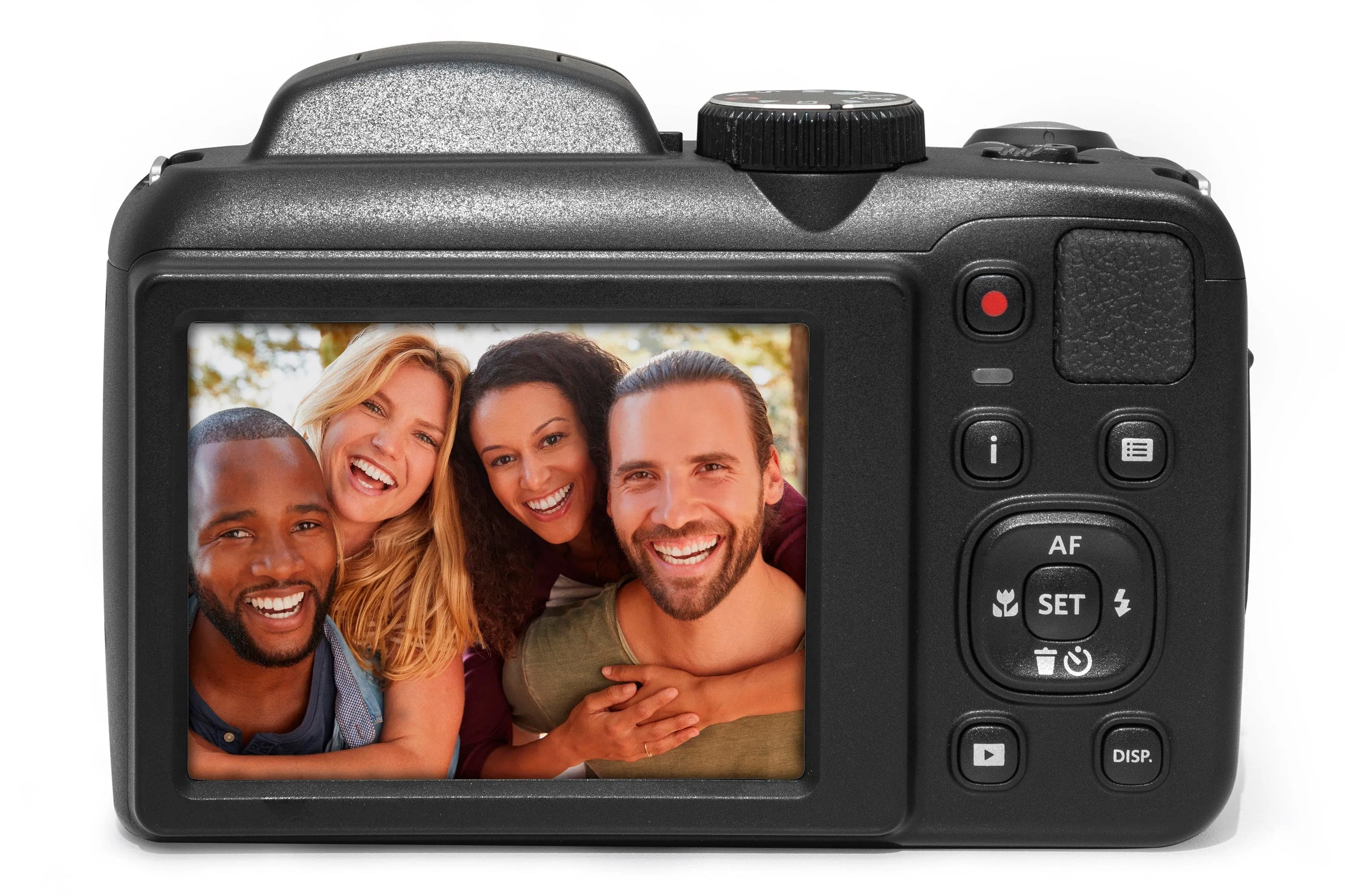 Kodak PIXPRO AZ255 16MP 25x Astro Zoom Bridge Camera – Black