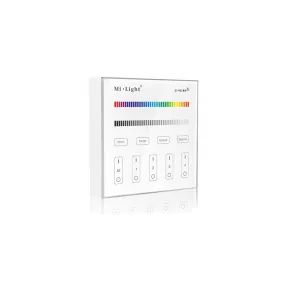 LED RGBW Mi-Light 4-Zone Wall Mount Panel Remote